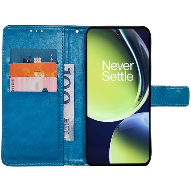 Wallet cover 3-kort OnePlus Nord CE 3 Lite - Lyseblå