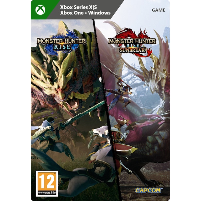 Monster Hunter Rise + Sunbreak - PC Windows,XBOX One,Xbox Series X,Xbo