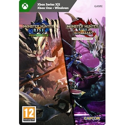 Monster Hunter Rise + Sunbreak Deluxe - PC Windows,XBOX One,Xbox Serie