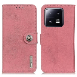 KHAZNEH til Xiaomi 13 Pro 5G tegnebogstaske - lyserød