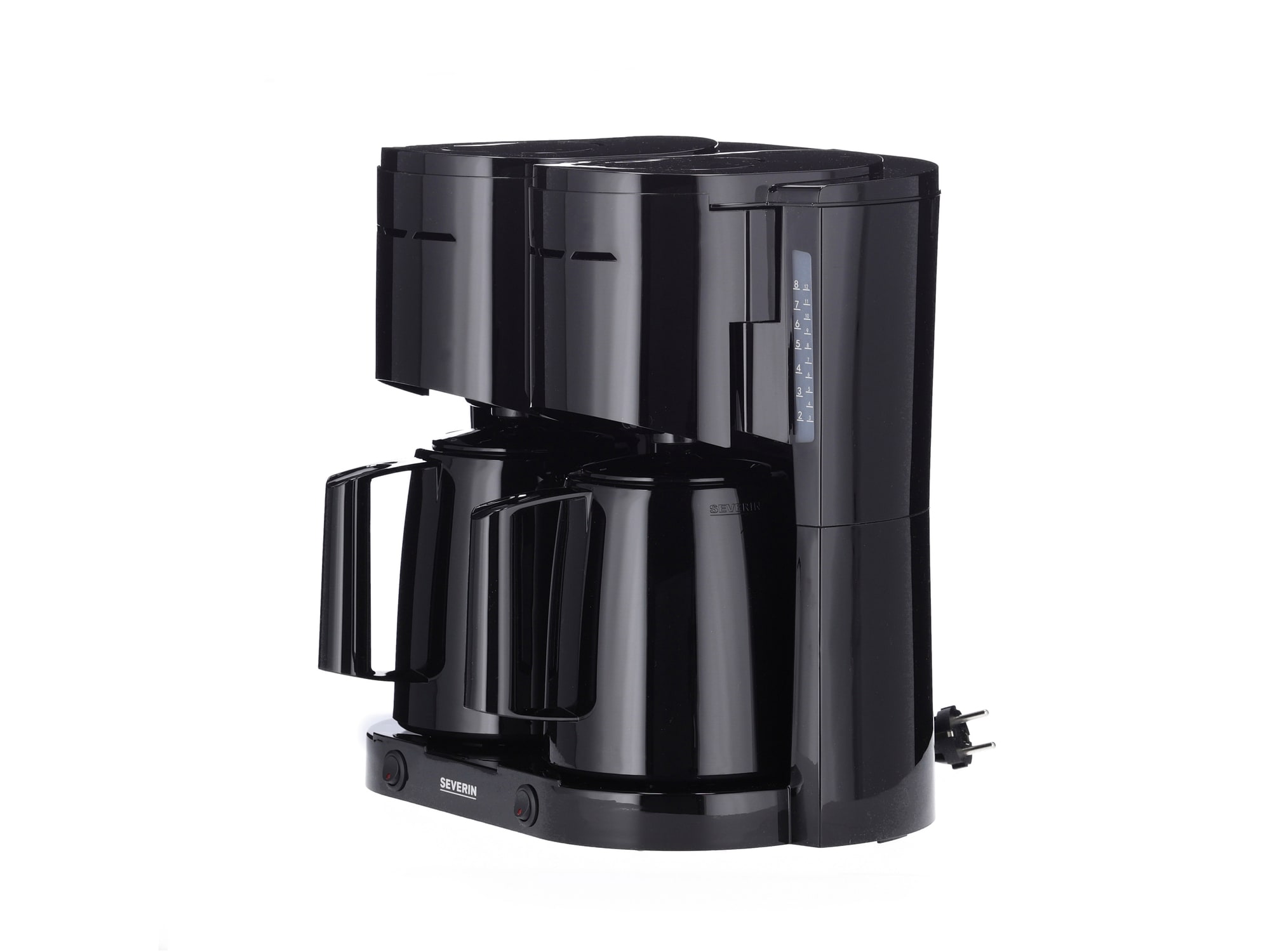 Severin Kaffemaskine dobbelt 1000 watt Sort | Elgiganten