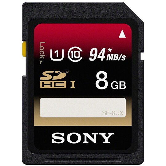 Sony SDHC 94MB CL10 8 GB hukommelseskort | Elgiganten