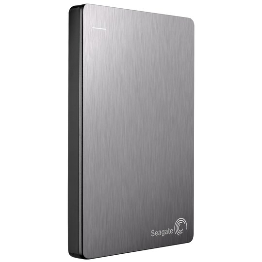 Seagate Slim Backup Plus 2 TB ekstern harddisk - sølv | Elgiganten