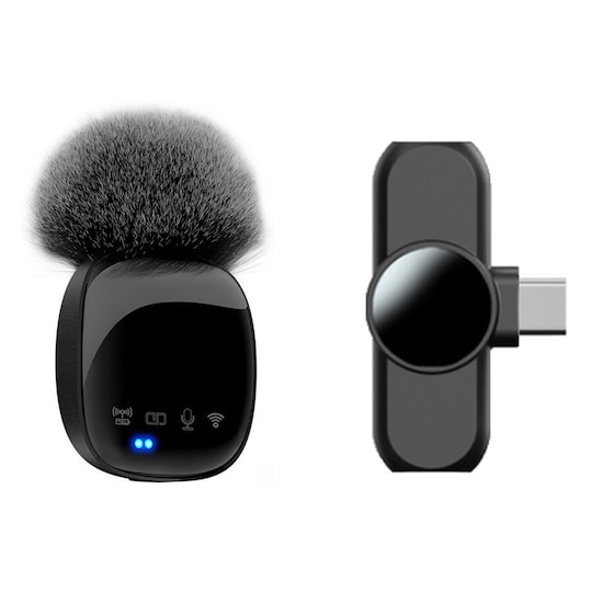 Lippa Pro Trådløs Støjreducerende Mikrofon, USB-C | Elgiganten