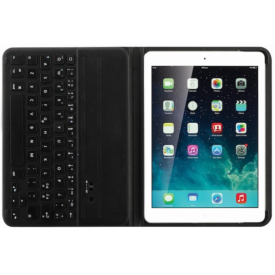 iPad Air 1 cover med tastatur - sort | Elgiganten
