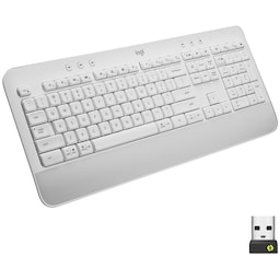 Logitech Signature K650 trådløst tastatur (hvid)