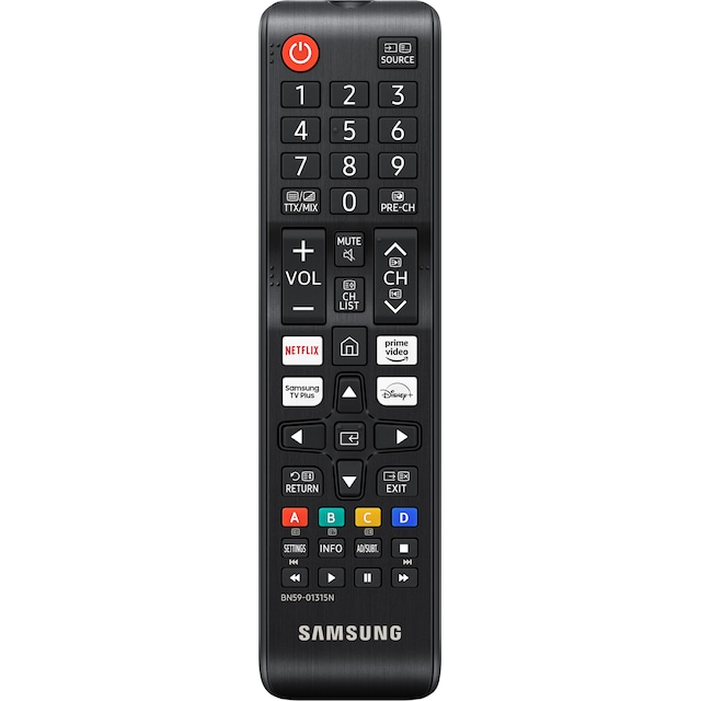 Samsung VGTM1240AN/XC TV fjernbetjening