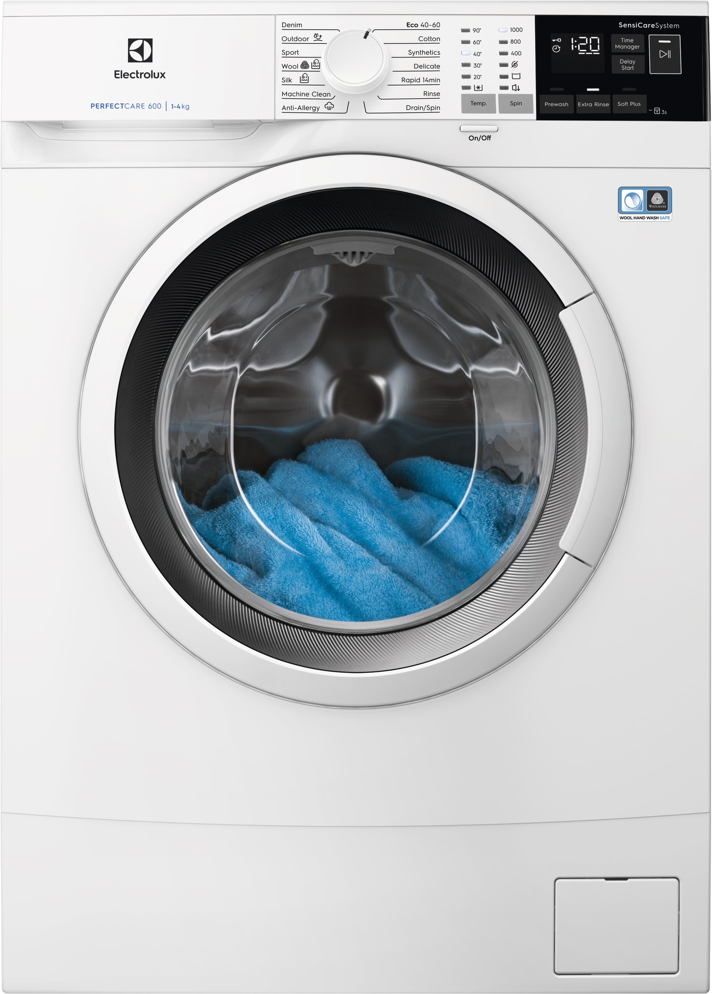 Effektiv og pladsbesparende vaskemaskine fra Electrolux - PerfectCare 600  Slim