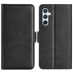 SKALO Samsung A54 5G Premium Wallet Flip Cover - Sort