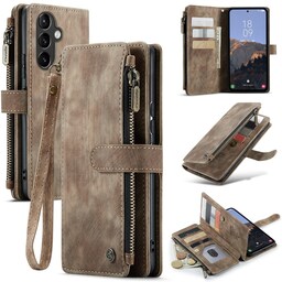 CaseMe Samsung A54 5G CaseMe Big Wallet Pungetui - Brun