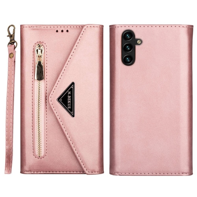 SKALO Samsung A54 5G Evelope Clutch 8-RUM - Rosa guld