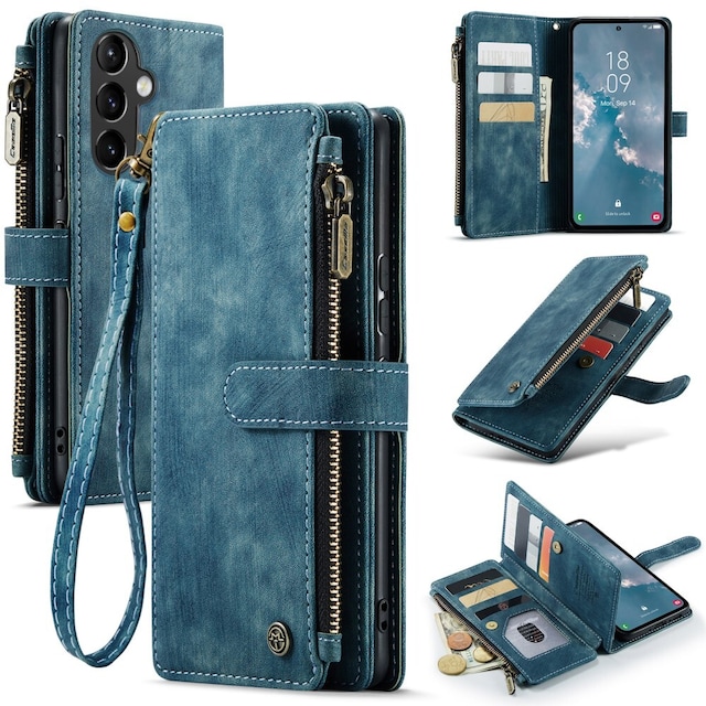CaseMe Samsung A54 5G CaseMe Big Wallet Pungetui - Blå