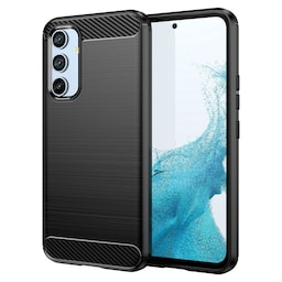 SKALO Samsung A54 5G Armor Carbon Stødsikker TPU-cover - Sort