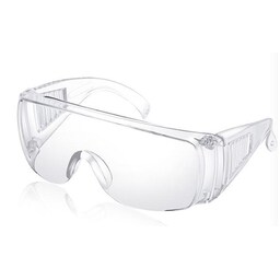 Universelle beskyttelsesbriller i gennemsigtig plast
