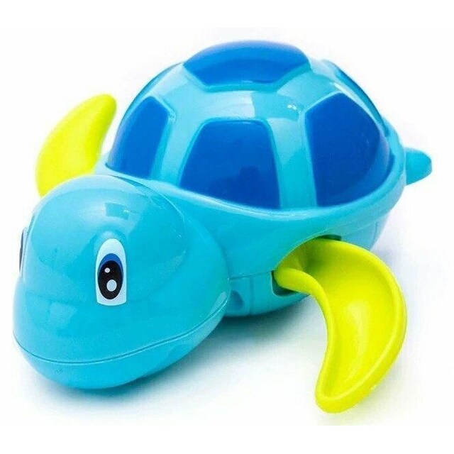 Badelegetøj svømmende skildpadde, Blå