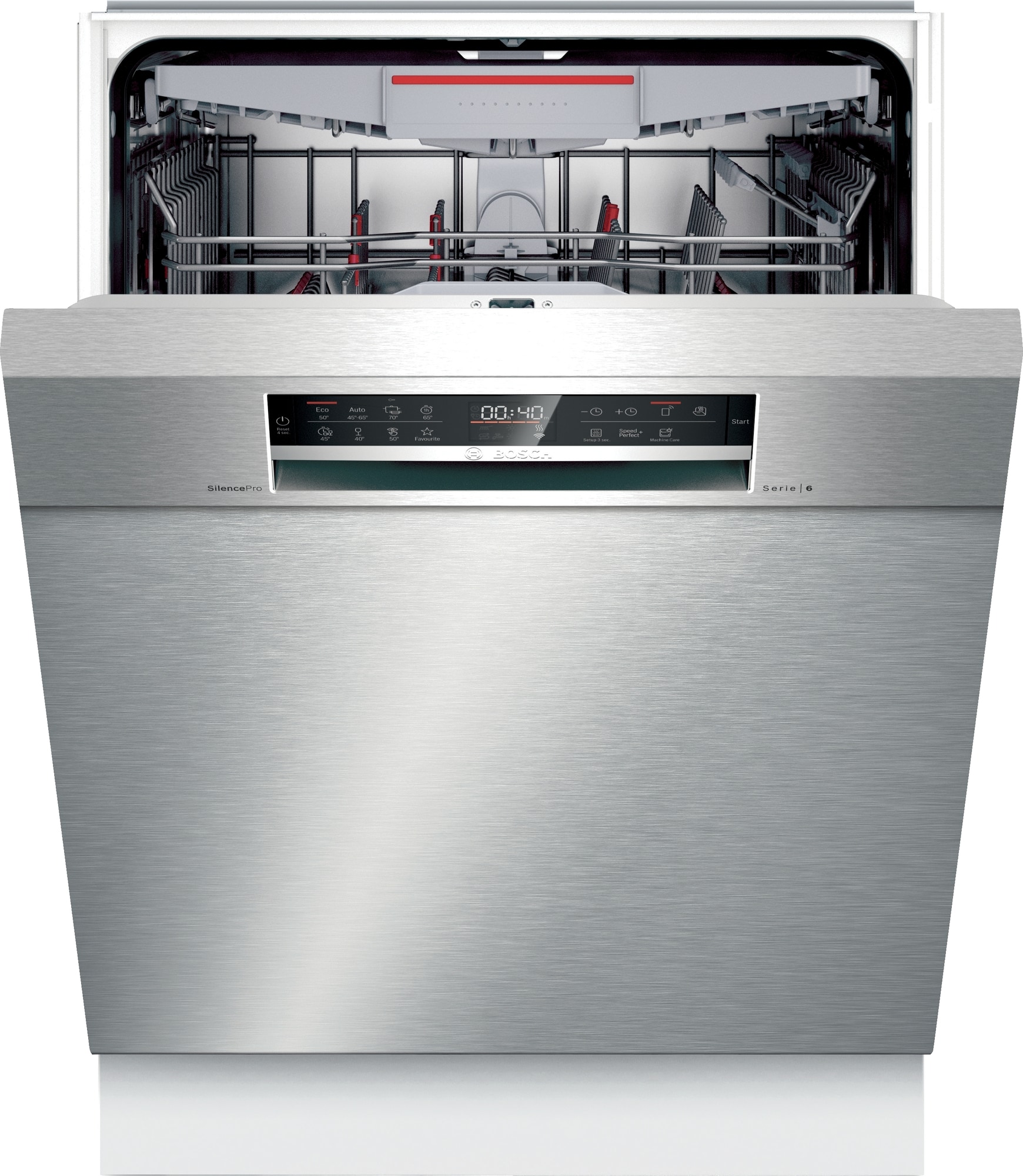 Bosch Series 6 opvaskemaskine SMU6ECS75S | Elgiganten