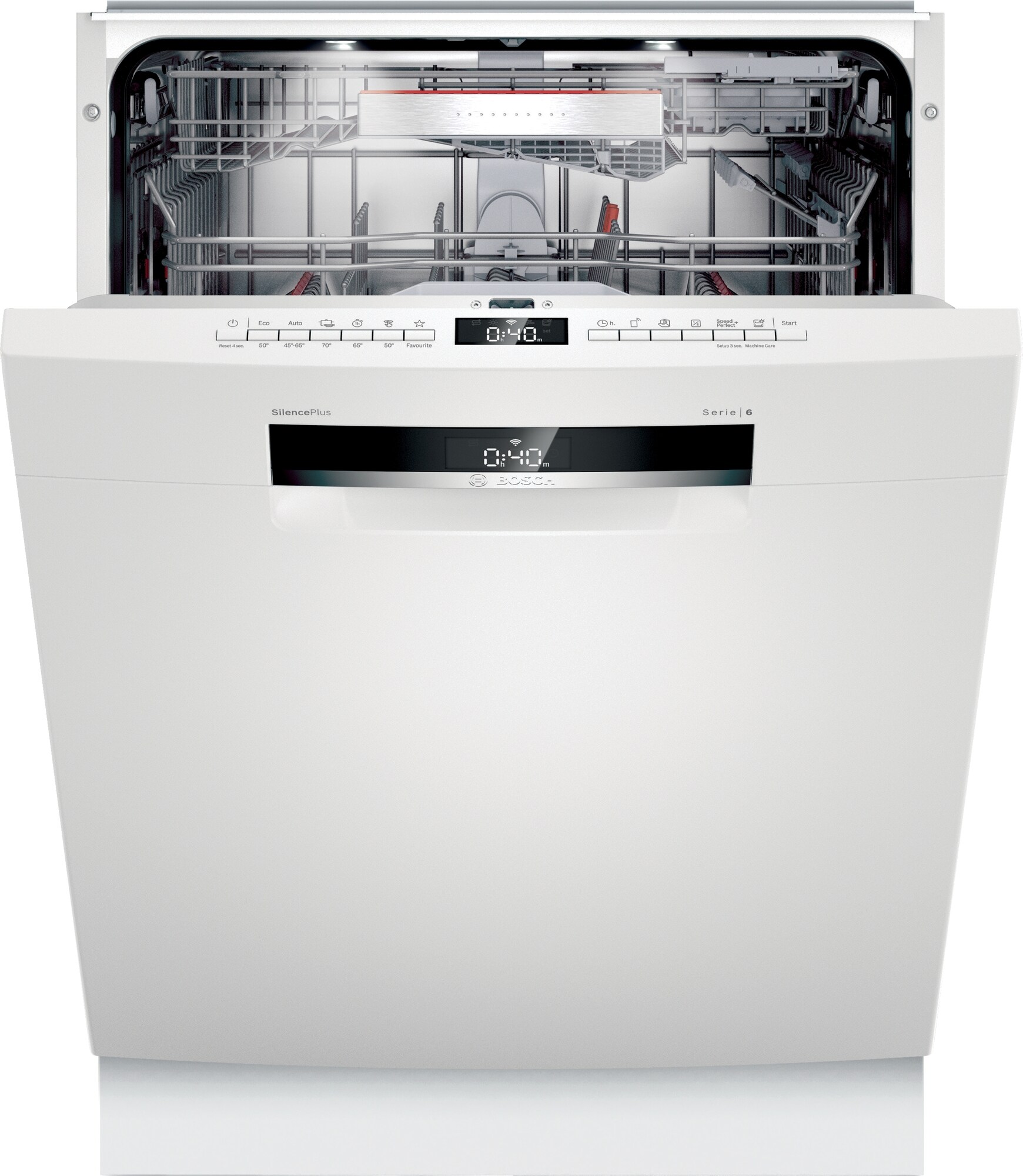Bosch Series 6 opvaskemaskine SMU6ZDW76S | Opvaskemaskiner