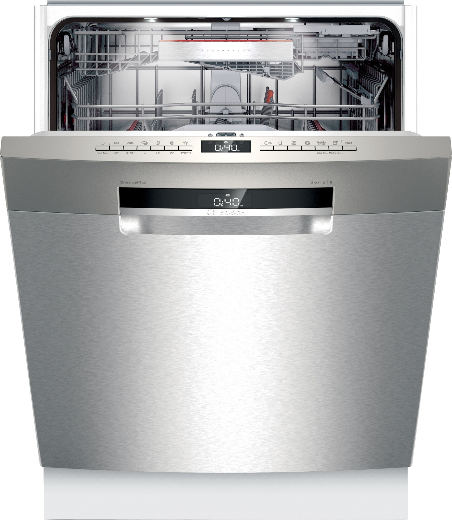 Bosch Serie 6 opvaskemaskine SMU6ZDI76S | Elgiganten