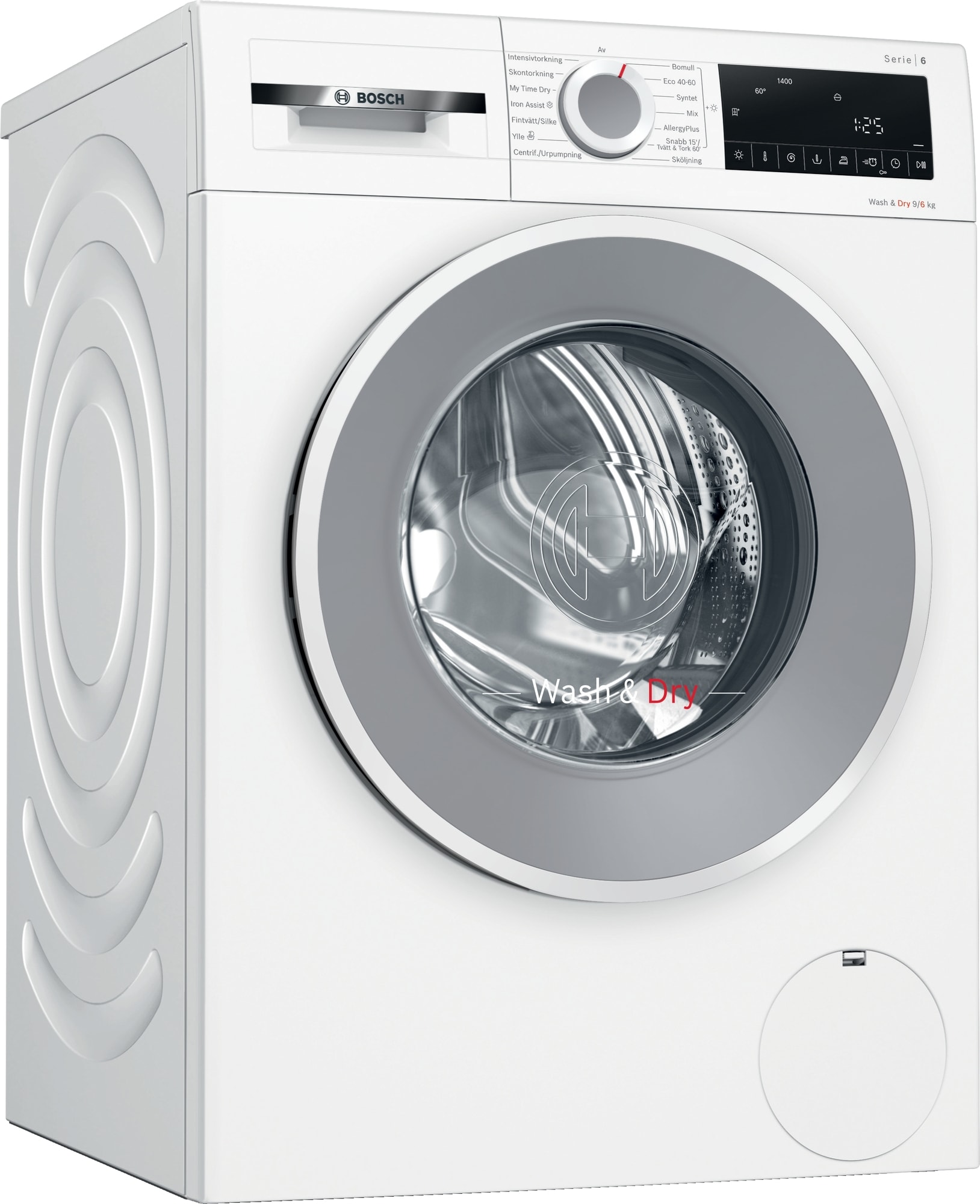 Bosch Vaskemaskine/tørretumbler WNA144L9SN TÆNK TESTVINDER |