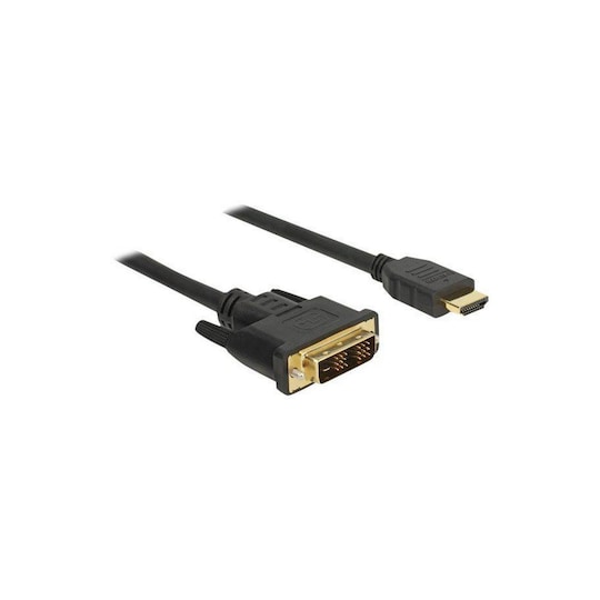 NÖRDIC 3m kabel HDMI High Speed ​​DVI-D Single Link 18 + 1 opløsning  1920x1200 60Hz 5,1Gbps Pure kobber 99,99% | Elgiganten