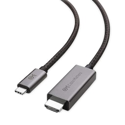 Cable Matters noget 1,8 m USB-C til HDMI-kabel 8K30Hz 4K 120Hz 48Gbps HDR Kompatibel med Thunderbolt 4 og 3