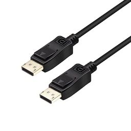 NÖRDIC DisplayPort til DisplayPort-kabel ver 1.4 UHD i 60Hz 32,4Gbps 8K 10-bit HDR dobbelt-1m Pure kobber 99,99%