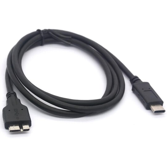 NÖRDIC USB C til USB 3.0 Micro B kabel 1m eksternt drev kabinet | Elgiganten