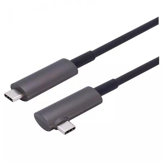 NÖRDIC aktiv AOC Fiber 5m USB-C til USB-C VR Link-kabel til Oculus Quest 2 USB3.2 Gen2 10 Gbps Super Speed ​​​​VR Link-kabel