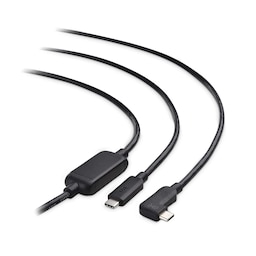 Cable Matters aktivt 5m USB-C til USB-C VR Link-kabel til Oculus Quest 2 USB3.2 Gen1 5Gbps 3A Super Speed VR Link-kabel
