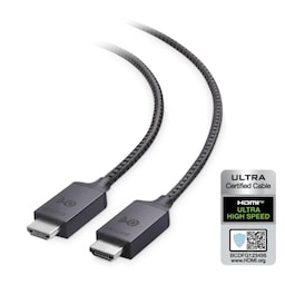 Cable Matters certificeret Ultra High Speed HDMI2.1 aktiv AOC fiberoptisk kabel 15m 8K 4K 60Hz 120Hz 48 Gbps Dynamic HDR eARC, VRR