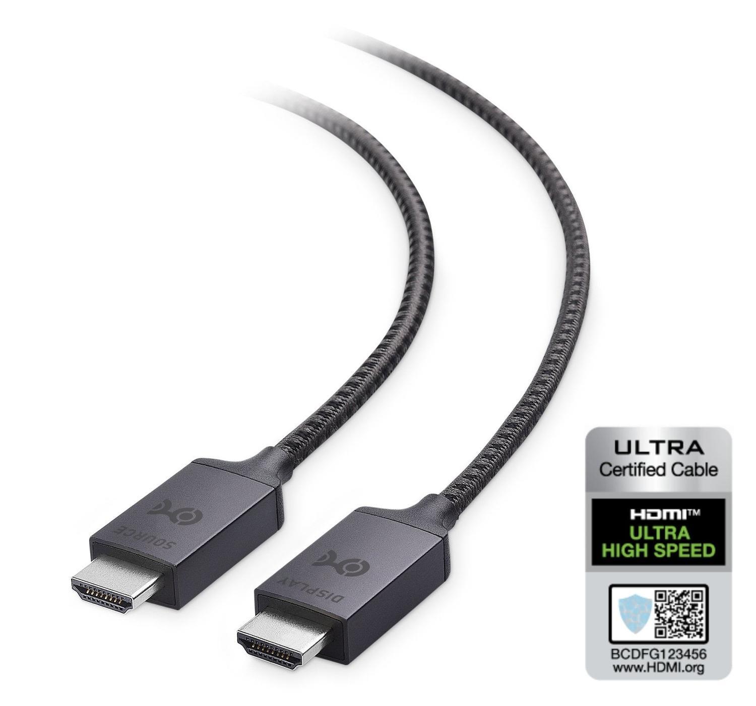 Cable Matters certificeret Ultra High Speed HDMI2.1 aktiv AOC fiberoptisk  kabel 15m 8K 4K 60Hz 120Hz 48 Gbps Dynamic HDR eARC, VRR-kompatibel RTX3080  | Elgiganten