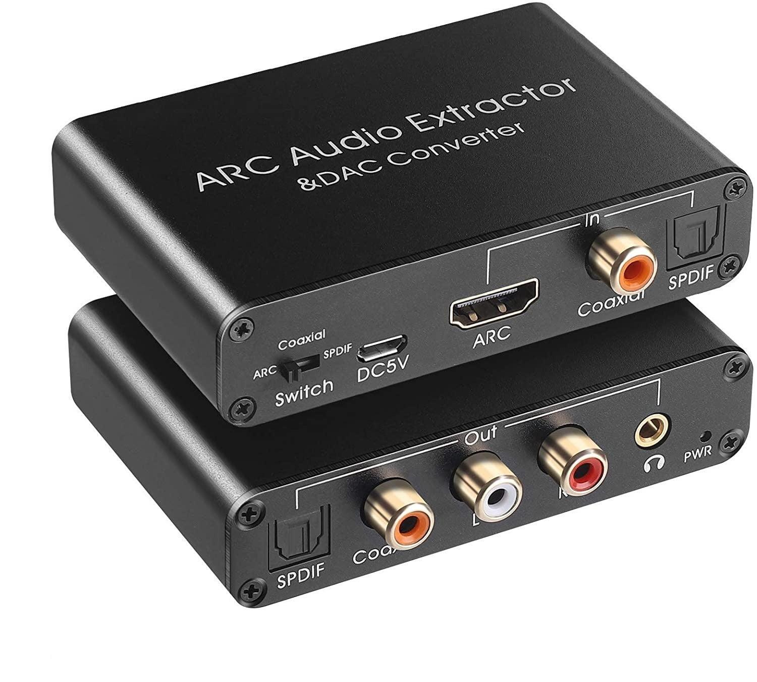 NÖRDIC HDMI Audio Extractor HDMI ARC Konvertare DAC | Elgiganten