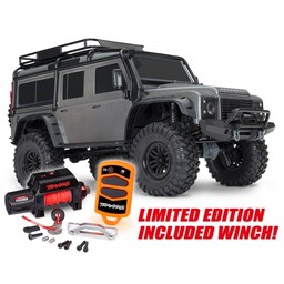 Traxxas TRX-4 Land Rover Defender Sølv 1/10 RTR