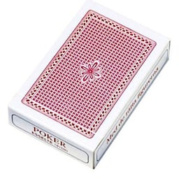 Spillekort Poker FSC Rød