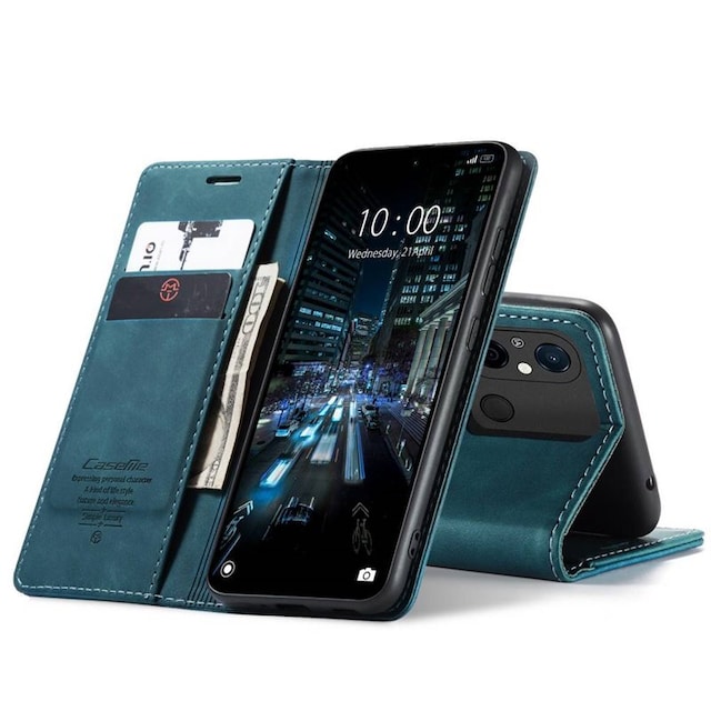 CaseMe Smart Magnet FlipCase Xiaomi Redmi 12C - Blå