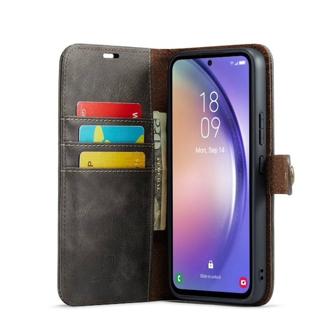 Wallet DG-Ming 2i1 Samsung Galaxy A54 5G - Grå