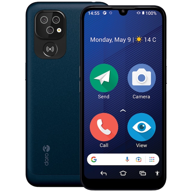 Doro 8210 4/64GB smartphone (blå)
