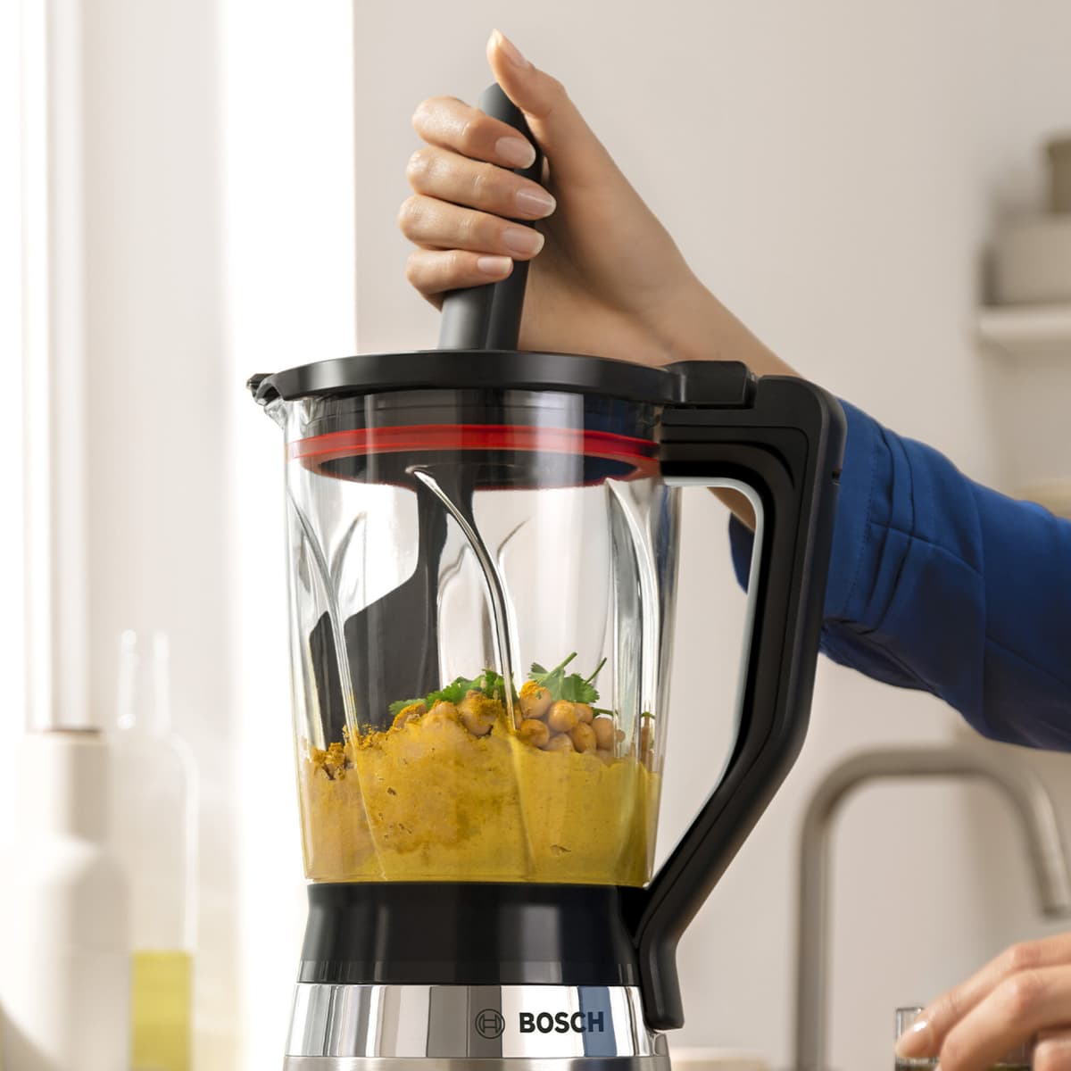 Bosch blender MMB6382M (rustfrit stål)