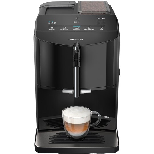 Siemens Automatisk kaffemaskine TF301E09 (Piano sort) | Elgiganten
