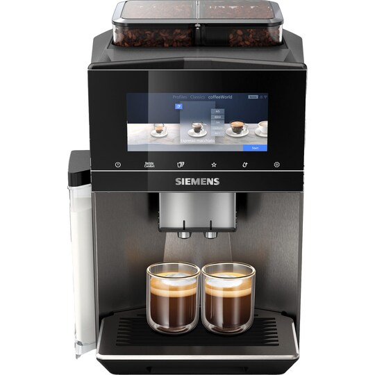 Siemens Automatisk kaffemaskine TQ907R05 (Dark inox) | Elgiganten