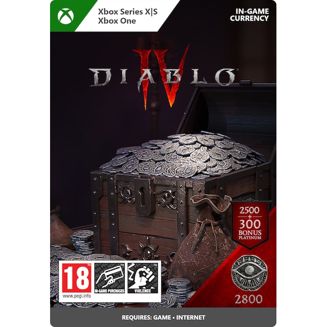 Diablo® IV 2800 Platinum - XBOX One,Xbox Series X,Xbox Series S