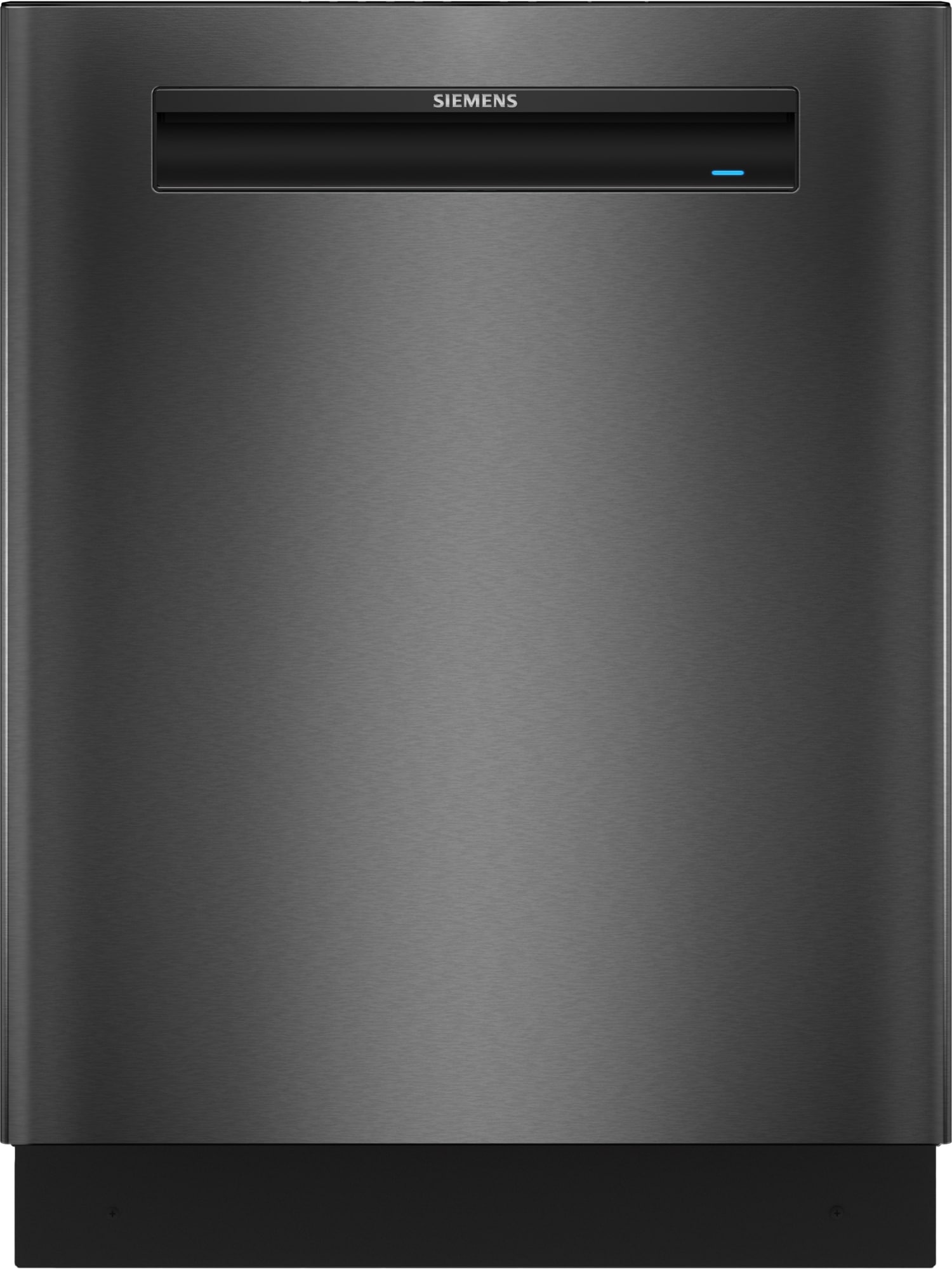 Effektiv og stilfuld opvaskemaskine: Siemens SN13EC78CS, i sort inox.  Perfekt rengøring hver gang.