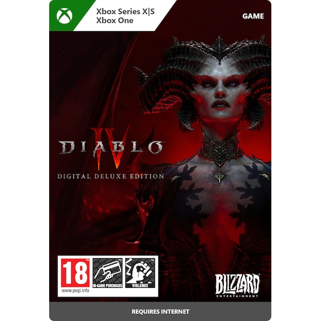 Diablo® IV - Digital Deluxe Edition - XBOX One,Xbox Series X,Xbox Seri