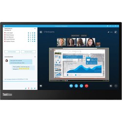 Lenovo ThinkVision M14 14" LCD skærm 61DDUAT6EU (raven black)