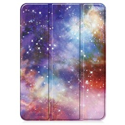 Til OnePlus Pad Trifold Stand Tabletcover-etui - Starry Sky