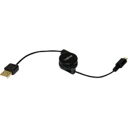 LogiLink USB-kabel USB 2.0 USB-A-hanstik,