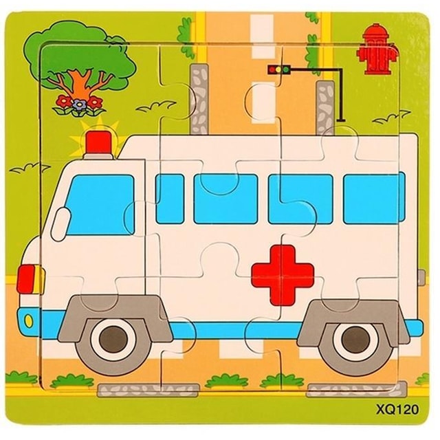 9-delt puslespil, Ambulance