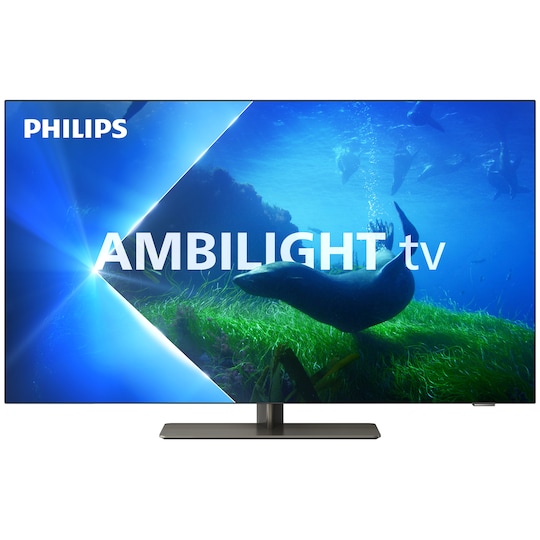 Philips 42" OLED808 4K 120Hz OLED Ambilight TV (2023) | Elgiganten