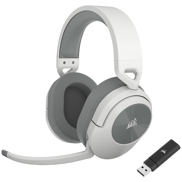 Corsair HS55 trådløst gaming-headset (hvid)