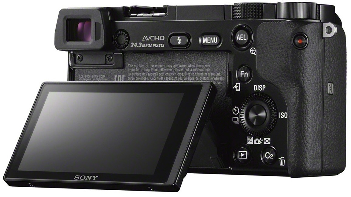 Sony A6000 systemkamera + 16-50mm PZ objektiv (sort) - Fotografering -  Elgiganten